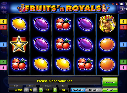 Fruits'n Royals Deluxe jucați jocuri mecanice online